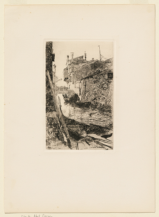 Scene along a Venetian Canal Slider Image 2